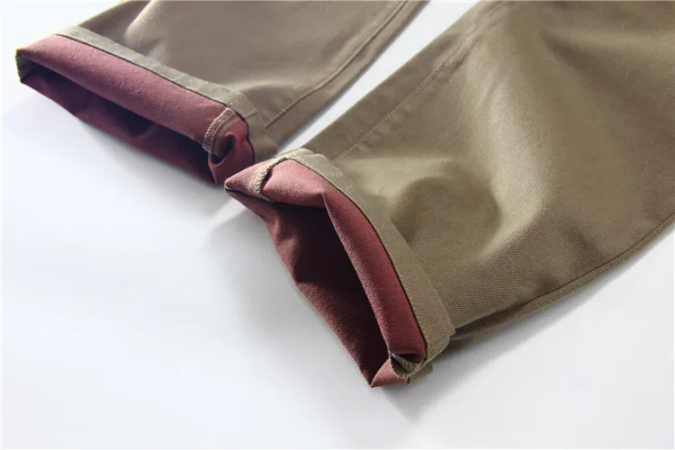 Заказы экспортируются в Японию импортные товары хаки Slim Fit Карандаш Брюки повседневные тонкие мужские специальное предложение