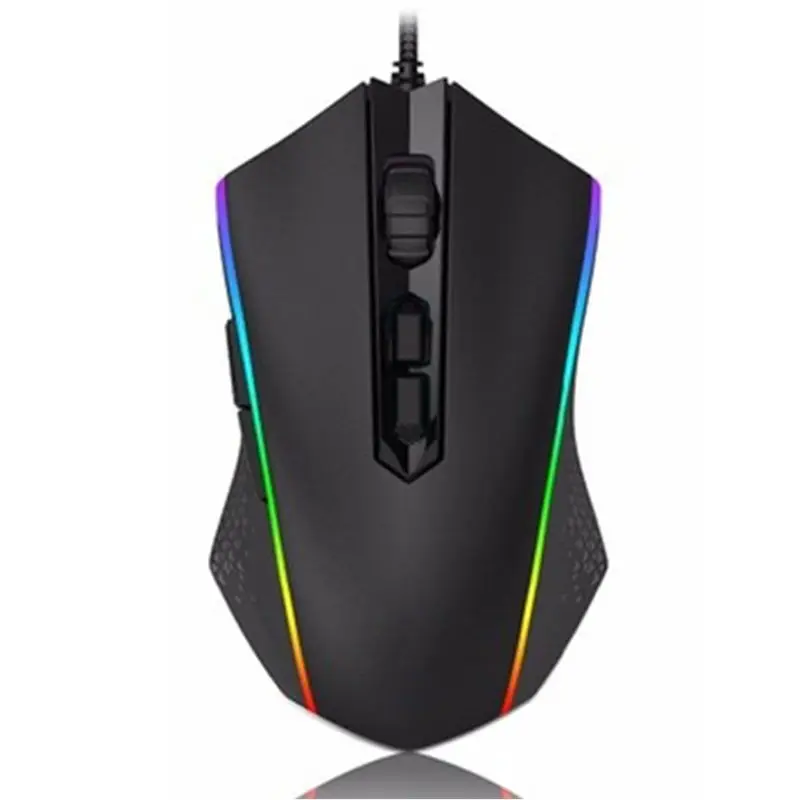 Redragon M710 USB Проводная компьютерная мышь эргономичная с подсветкой 5600 dpi 7 программируемых кнопок