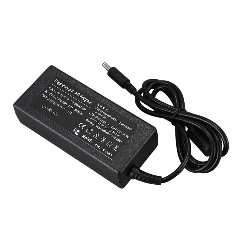 19 5 V 3.34A 65W AC адаптер Зарядное устройство для ноутбука Dell Inspiron 15 3000 5000 серии 3552 3558 5567