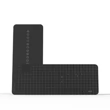 165*65mm Magnetic Screw Pad Mobile Phone Repair Work Mat Adsorption of Screw