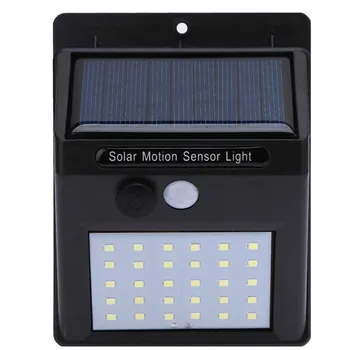 

30LEDs Waterproof Motion Sensor Solar Light Outdoor Garden Lights Decoration for Fence Stairs Pathway Solar Led Lamps Sunlights