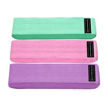 Фитнес-браслет для йоги и бедер с петлями для упражнений с сетчатой сумкой, оборудование для тренировки ягодиц и бедер