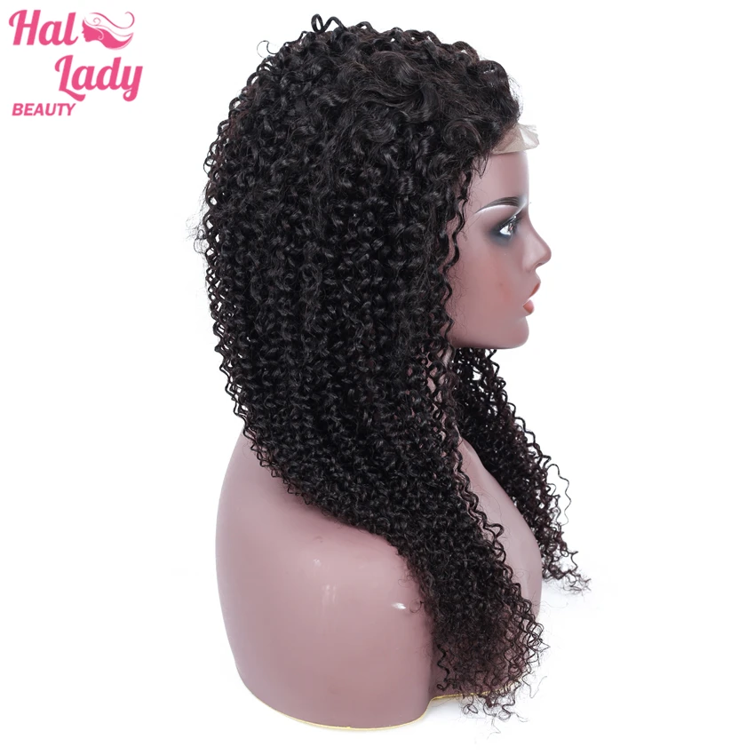 Парик Halo Lady Beauty 4*4 с глубокими вьющимися кружевами парики предварительно