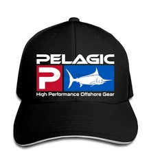 Pelagic Мужская Бейсболка, черная бейсболка, Забавный принт, топ, печатный светильник, бейсболка, Кепка