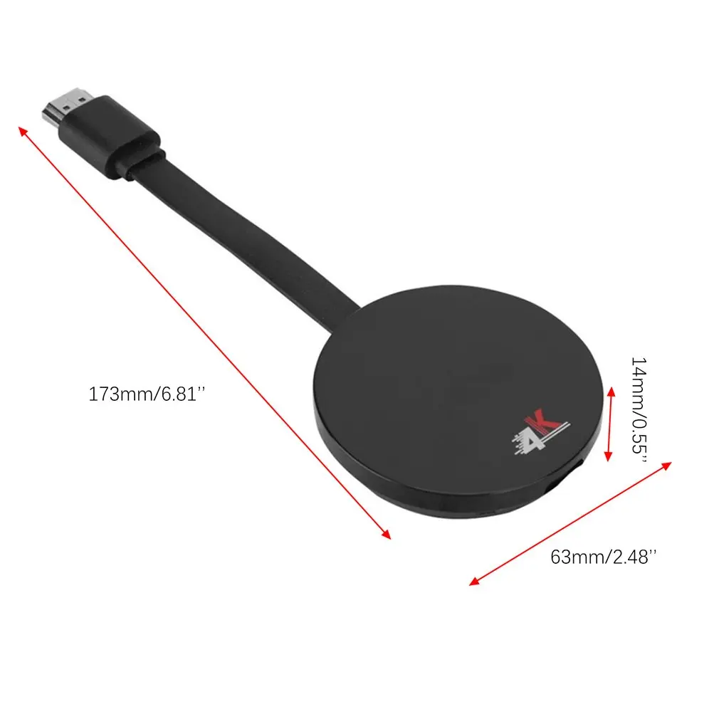 G7 Chromecast хромированный литой ультра 4K цифровой медиа видео поток HDTV WiFi HDMI высокой четкости высокой производительности дропшиппинг