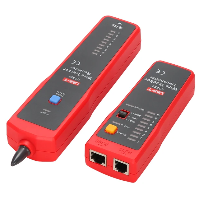 UNI-T UT682 Wire Tracker; Telephone line/network line/power cable line finder, communication line tester 4