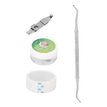 

3pcs Stretchable Ingrown Toenail Corrector Set Paronychia Treatment Nail Correction Buckle Adhesive Tape Set