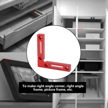 

Welding Corner Clamp Workshop Tool Aluminum Alloy Right Angle Clamping
