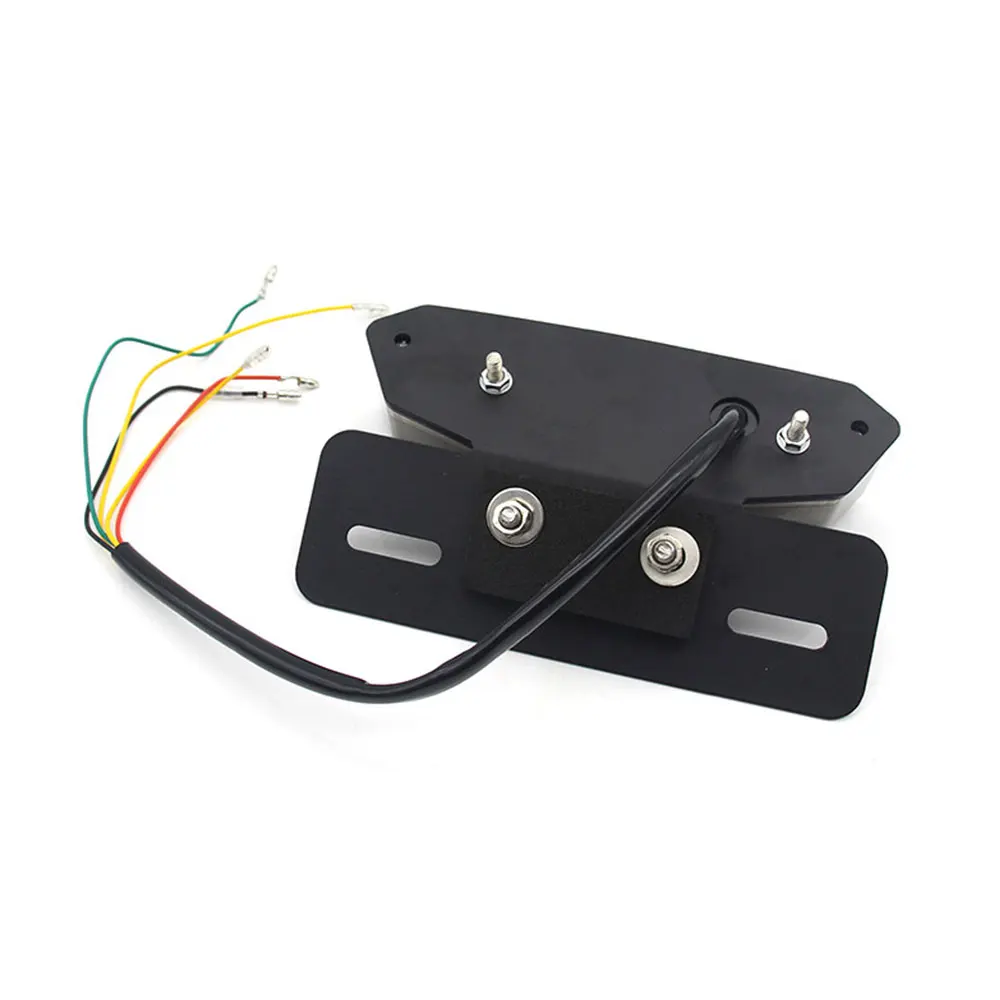 12V МОТОЦИКЛ номерного знака светильник мигалка мотоцикла светодиодный задний фонарь сигнала поворота Задний фонарь стоп-сигнал светильник s для Honda Kawasaki