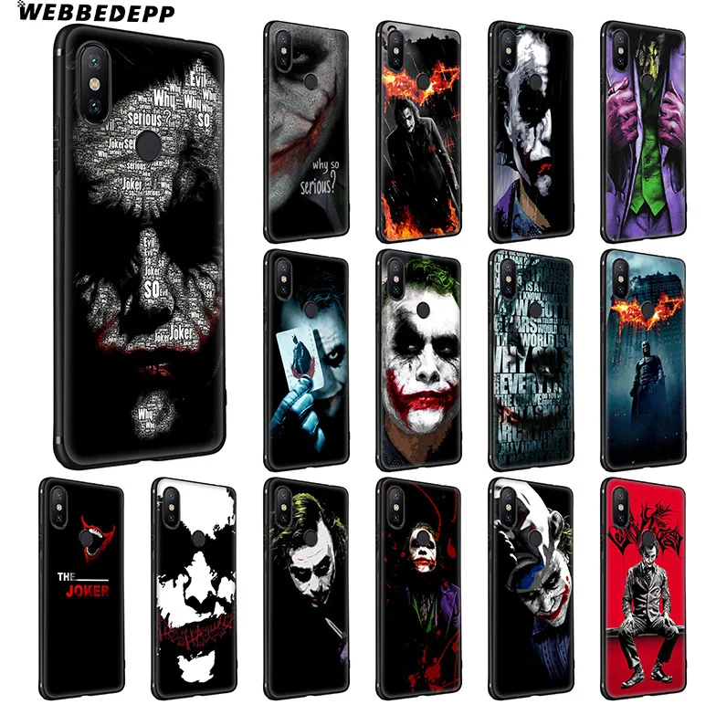 Мягкий чехол Dark Knight Joker для Xiaomi Mi A1 A2 A3 9 9T Pro CC9 CC9E &amp Redmi 8A 7A K20 Note 8 |