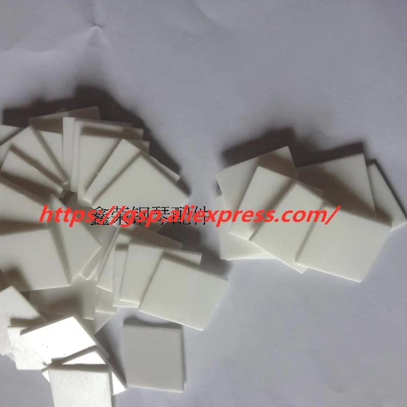 

Piano tuning maintenance tool accessories, piano white key leather small square, white key front key plug, 1 group =52