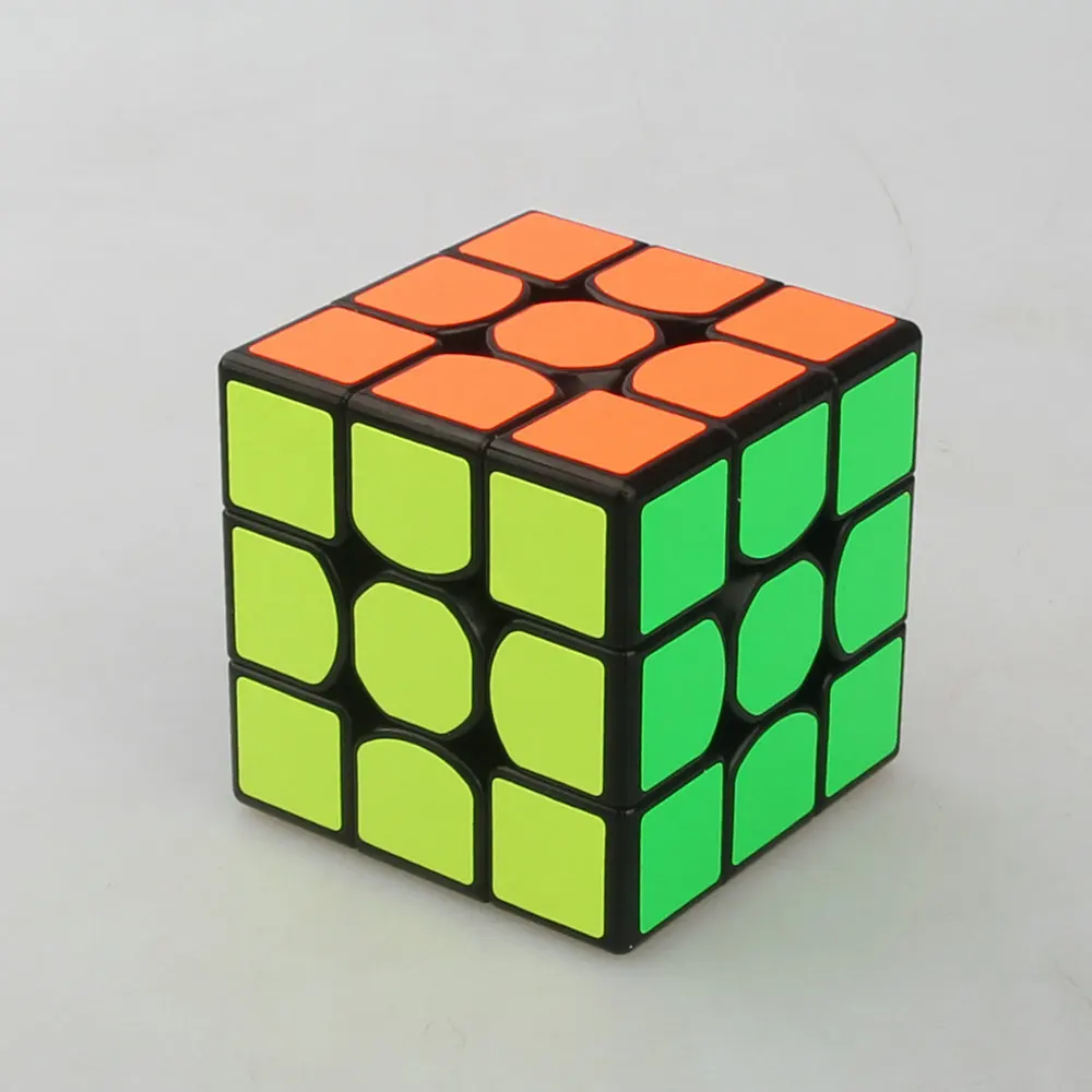 [Thor трехслойный Кубик Рубика черно-белый с рисунком] 3X3X3 57 Размер XMD Thor 3-Order Magic Cube