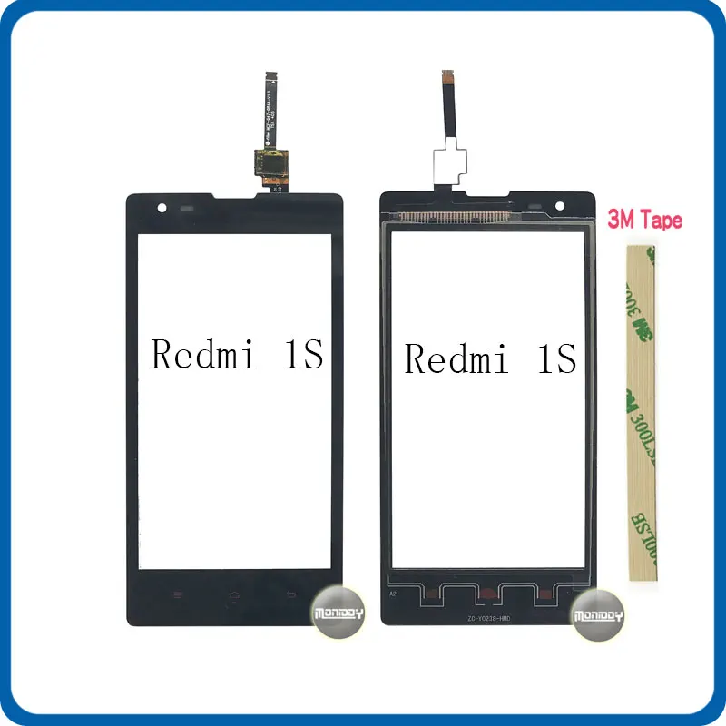 AAA высокое качество для Xiaomi Redmi 1S / 2 3S S2 сенсорный экран дигитайзер сенсор внешнее