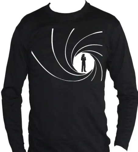 T-Shirt Short Sleeve Unisex 007 James Bond 3 Casino Royale Film | Мужская одежда