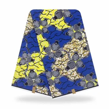 

Africa wax prints Fabric 6yard/lot Ankara Wax 2020 Latest Nigeria Wax Style Fashion Patchwork Sewing design