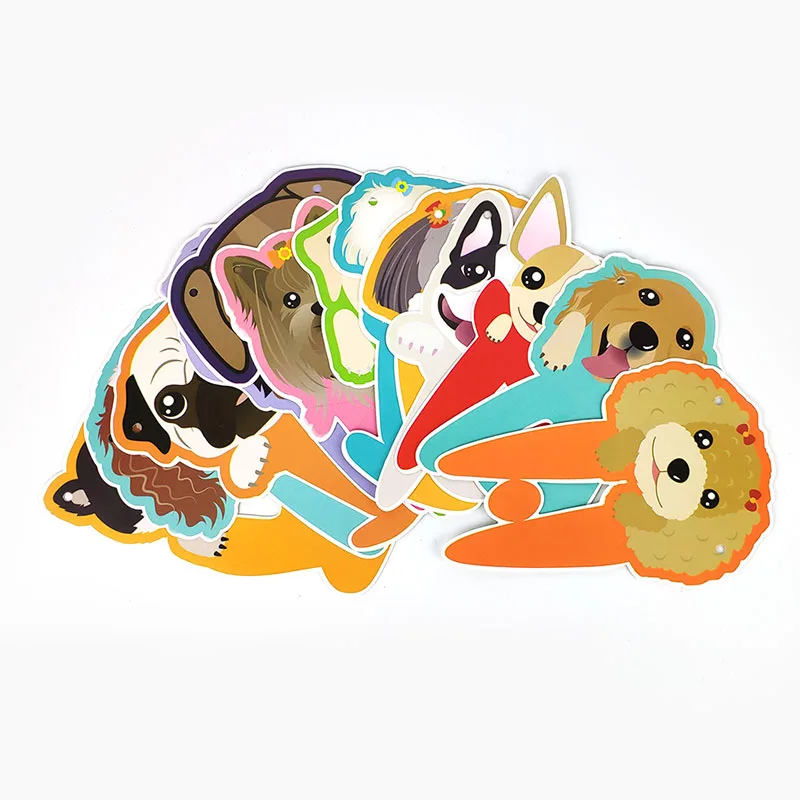 Birthday Banner, Party Decorations Cartoon Animal Banner Bunting for Children Birthday Party