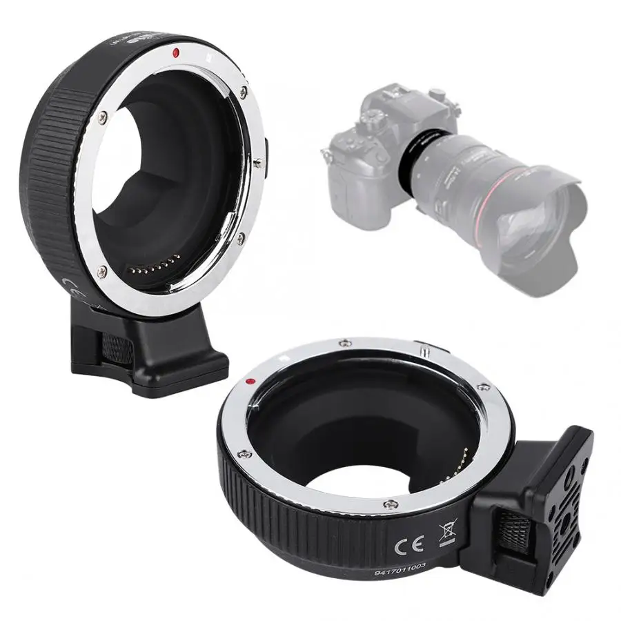 Держатель объектива Commlite CM-AEF-MFT адаптер с автофокусом для объектива Canon EF/EF-S для Olympus M4/3 макро-кольцо