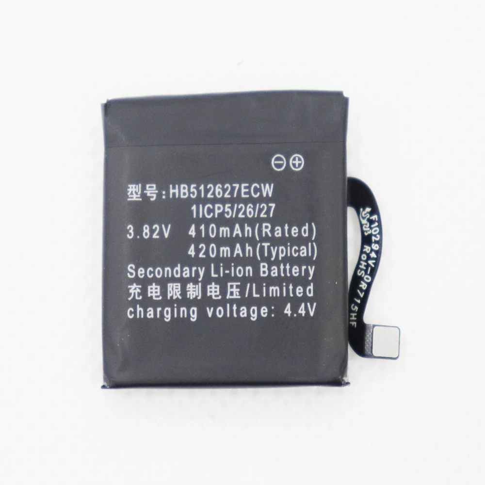 Аккумулятор HB512627ECW для умных часов HUAWEI Watch 2 LEO-B09 шт./лот 420 мАч | Мобильные телефоны