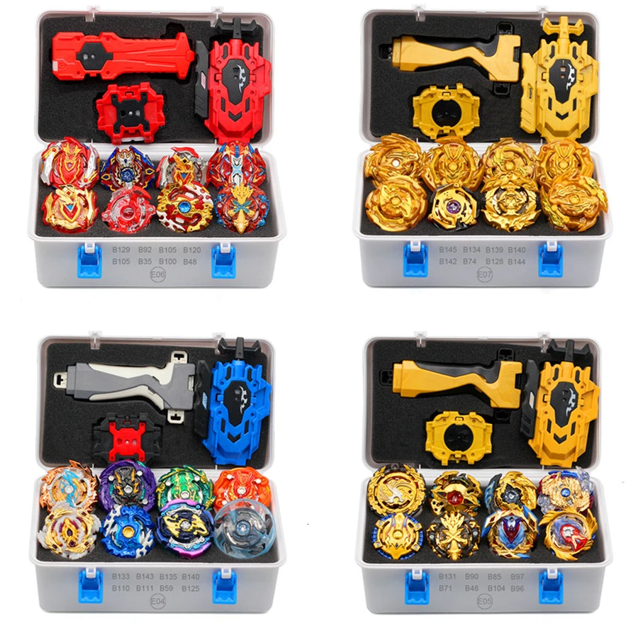 Золотое Takara Tomy средство для запуска Beyblade Burst Arean Bayblades Bables набор коробка Bey Blade игрушки для детей Металл Fusion подарок