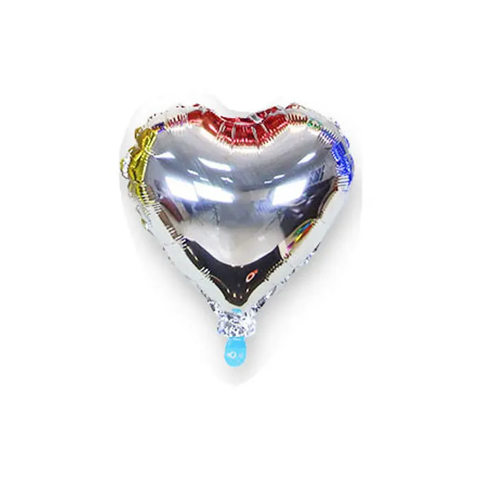 Алюминиевый воздушный шар из фольги в форме сердца праздник день рождения вечерние студенческие танцы помолвка свадебная комната выставка декораций поставки сплошной цвет
