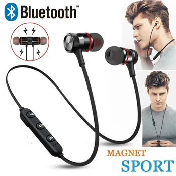 

Wireless Gaming Headset Stereo Earbuds Metal Earphones With Mic For IPhone Magnetic Bluetooth Headset TWS Metal Wireless Ear XT6