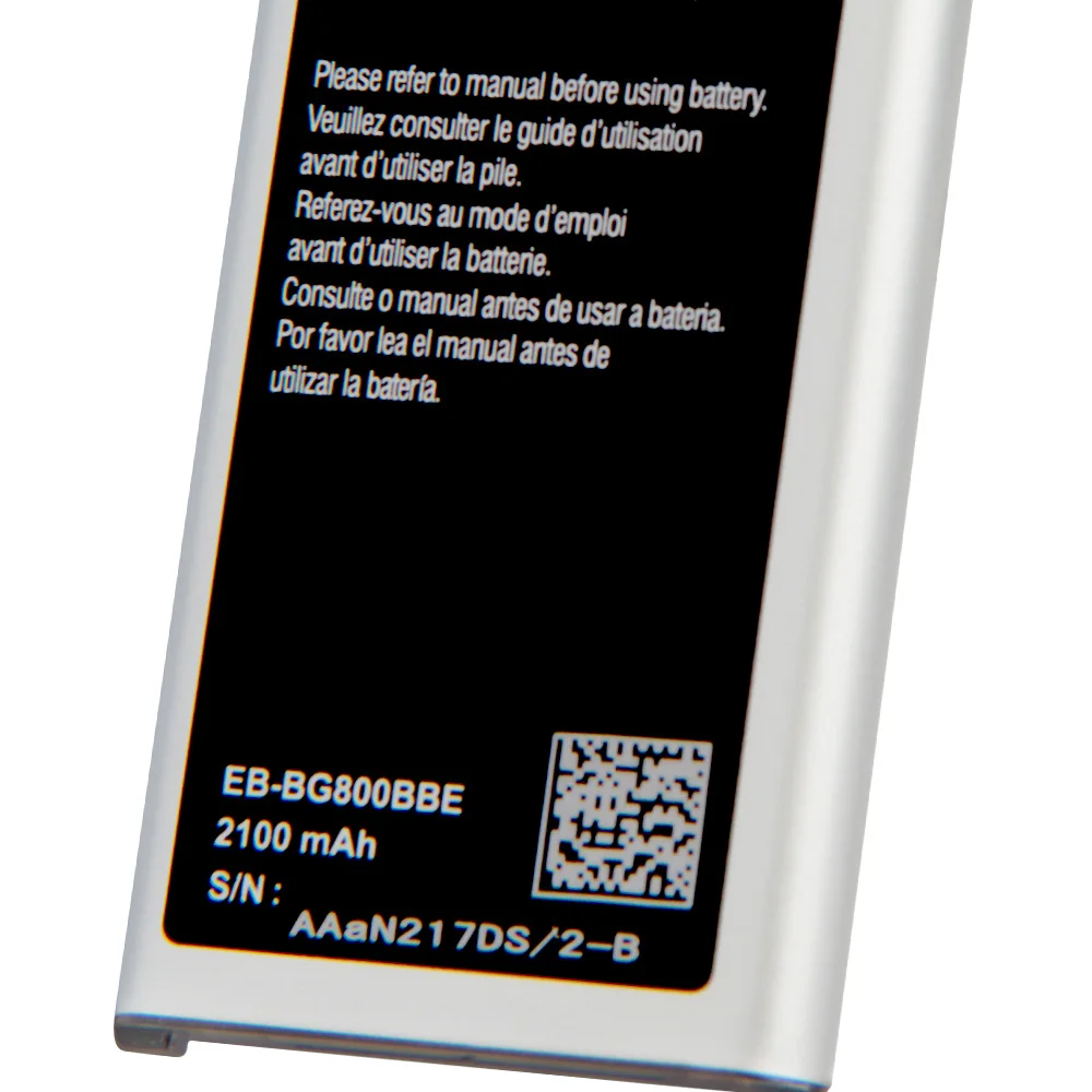 Оригинальная Аккумуляторная батарея SAMSUNG телефон Samsung GALAXY S5 mini S5MINI G870a G870W 2100 мАч