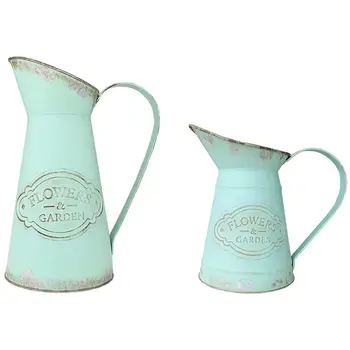 

Wrought Iron Flower Pot Crafts Ornaments Floral & French Villages Do Old Iron Flower Barrels European Retro Flowerpot