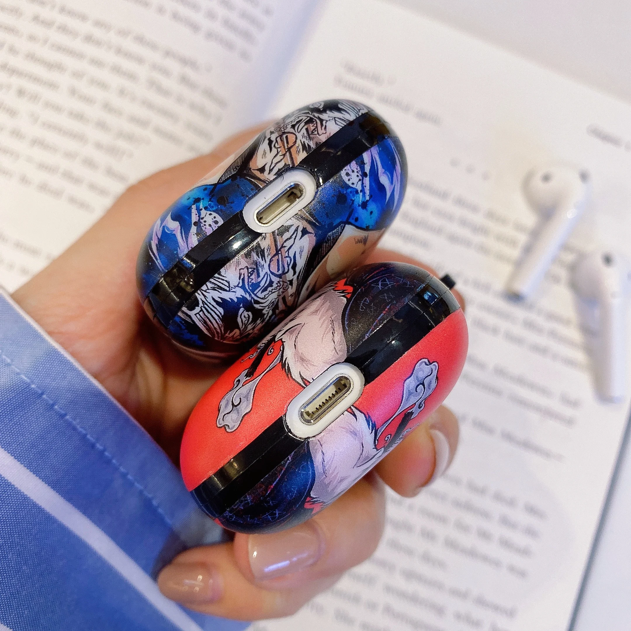 Роскошный мультяшный беспроводной bluetooth-наушник Dragonball, милый чехол для Apple AirPods 2 и 1, мягкий чехол для зарядки из ТПУ