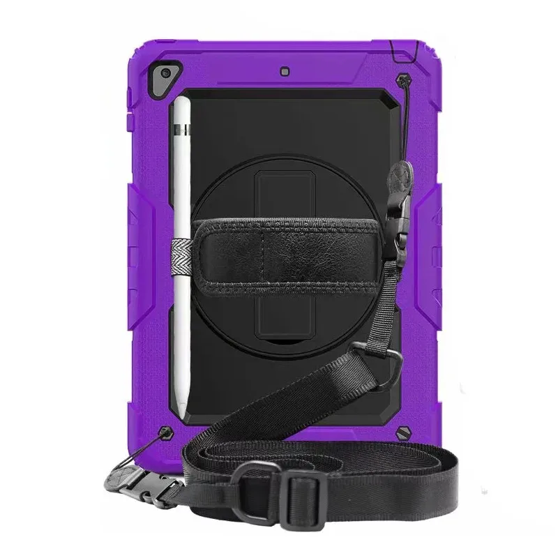 7,9 дюймов планшетный ПК чехол для iPad Mini4 Mini5 чехол Heavy Duty 3-Слои подставки комбо защитные кожаные чехлы с полным покрытием ремешок задняя крышка - Цвет: 12