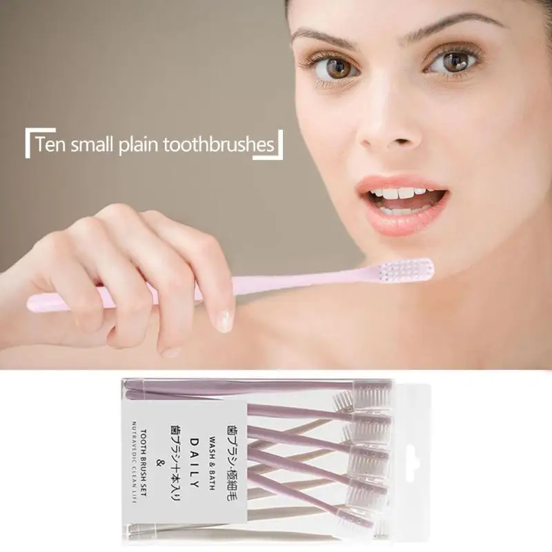 2pcs Fresh Breath Heart Pattern Toothbrush Antibacterial Oral Clean Dental Care Compliance with Ergonomic Design Comfort