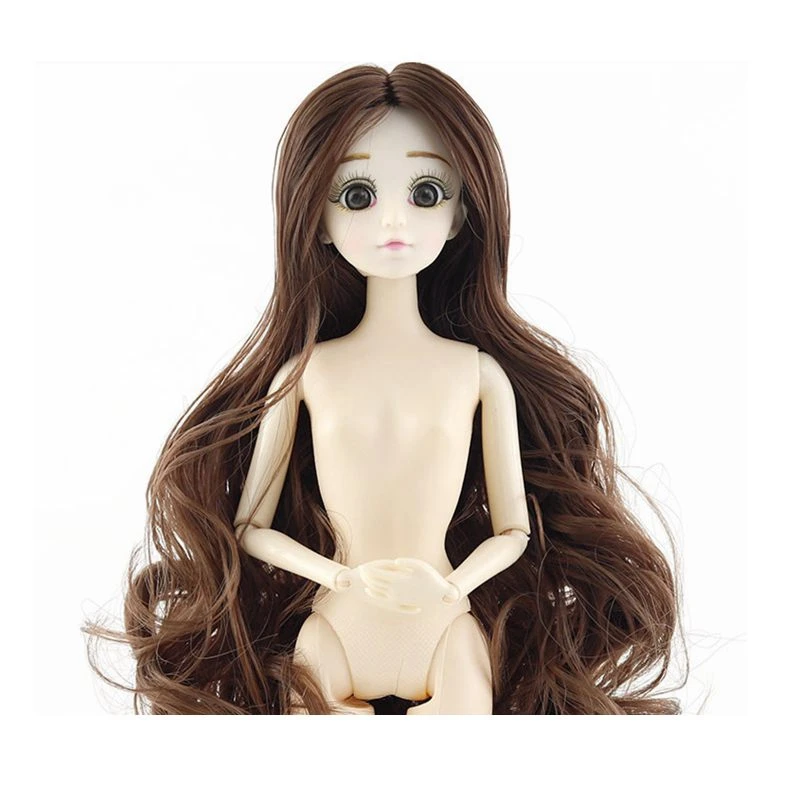 30 см BJD кукла красивая принцесса кукла Детские куклы аксессуары глаза волосы головы Суставы подвижные обнаженные тела 1/6 BJD DIY кукла девочка игрушки