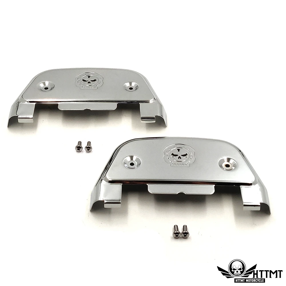 Aftermarket подножки Крышка для 2006-позже Dyna/1986-позже FL Softail/1987-позже Touring и Trike CD - Цвет: MT216-115S-CD-XIN