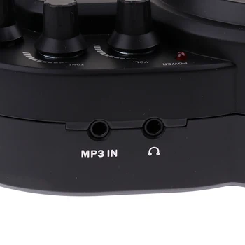 

Black Tone Distortion Speaker For 3W Mini Guitar Is Adjusted To 165x100mm