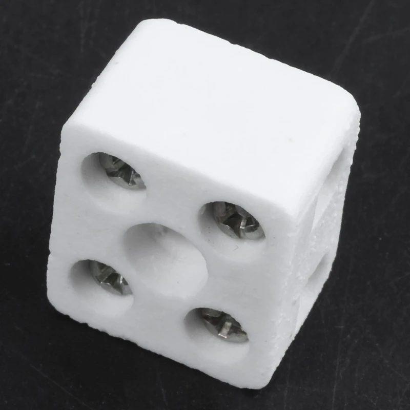 5 шт. 2 способ 5 Отверстие 2W5H Керамический клеммный блок провода разъем 5A