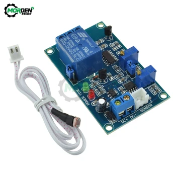 

Automatic Control Module 12V Adjustable Time Delay Photorelay Light Photosensitive Resistor Detection Brightness Switch Module
