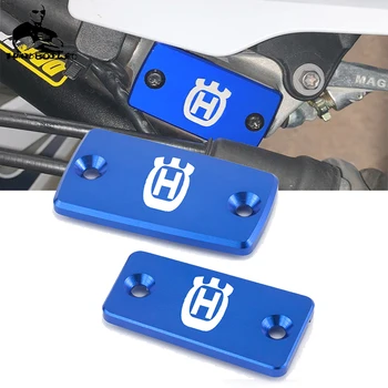 

Motorcycle Accessories CNC Front Brake Clutch Fluid Reservoir Cover Cap For Husqvarna TE250 TE 250 2017-2019 Tank Cover Oil Cup