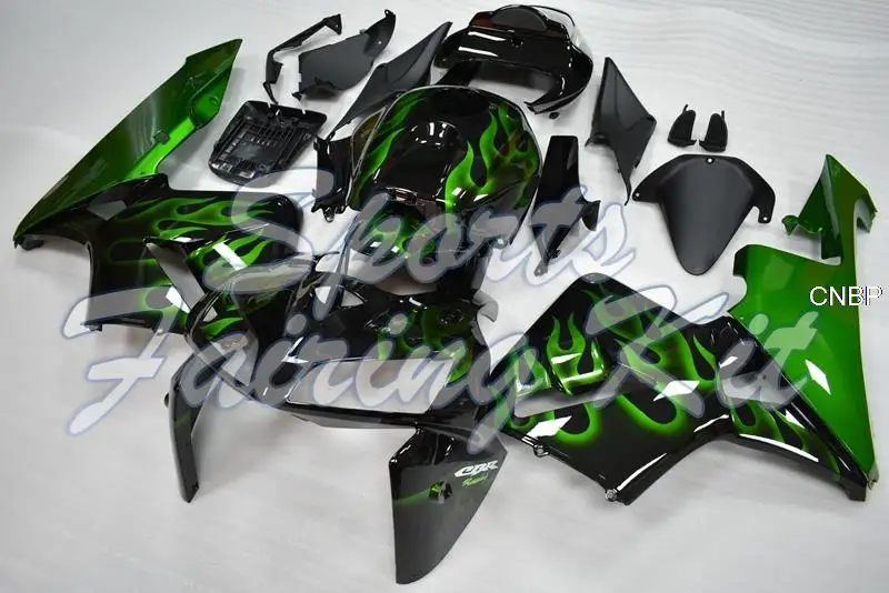 Обтекатели для CBR 600 RR 2005-2006 черный зеленый обтекатель кузова 600RR 06 Abs 05 | Автомобили