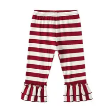 Детские штаны; vetement enfant fille; штаны для девочек; Leginsy Dziewczynka; детские штаны; детские леггинсы; Милая повседневная одежда в полоску для малышей
