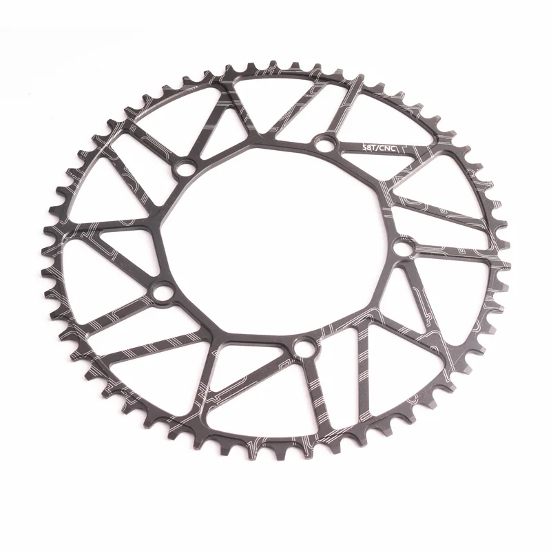 Litepro CNC легкий складной дорожный велосипед biclcye chainring 130bcd 50t 52t 54t 56t 58t для 8 9 10 скоростей