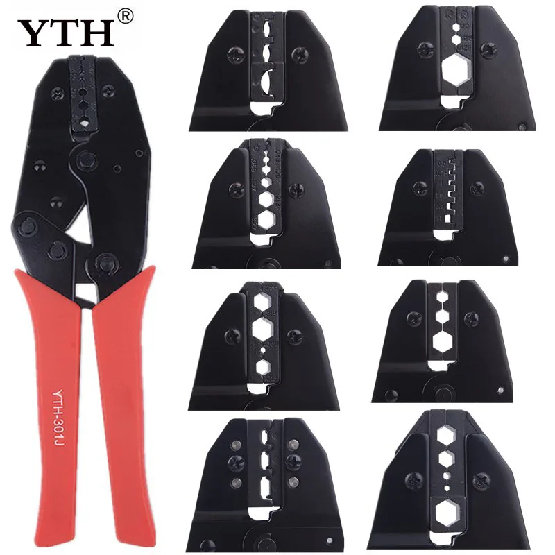 Обжимные Щипцы YTH инструмент для электрических проводов зажим Набор