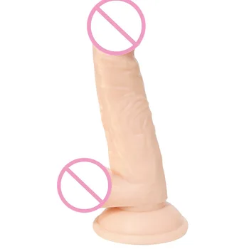 7.08 inch/18 cm Realistic Dildos Strapon Thick Giant Dildo Anal Butt with Suction Cup Soft Penis Sex Toys For Women Masturbate 5