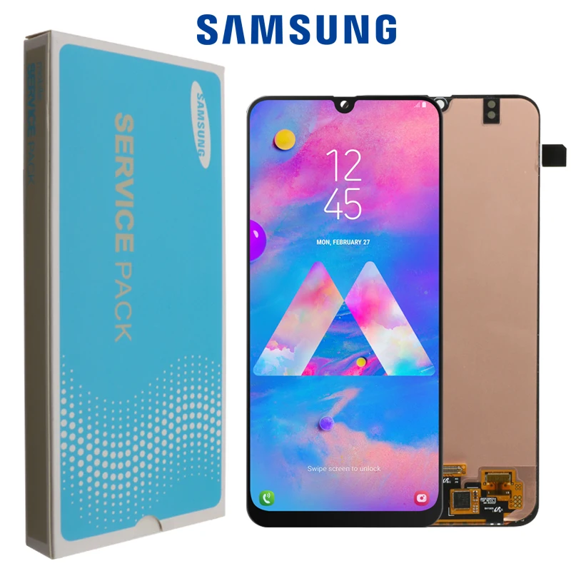 6 4 &quotоригинальный AMOLED для Samsung Galaxy M30 2019 M305F ЖК дисплей кодирующий преобразователь