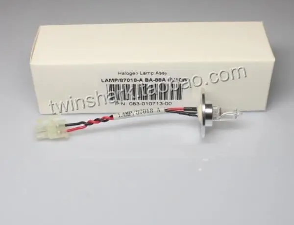 

1PCS New LAMP/87018-A For MIndray BA-88A BA-90 6V 10W Halogen Lamp Semi-auto Biochemistry Analyzer,BA88A Bulb