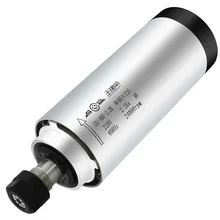 2.2KW шпиндель с воздушным охлаждением ER16 фрезерный шпиндель 2.2KW 220V 80*195MM с 4 подшипниками