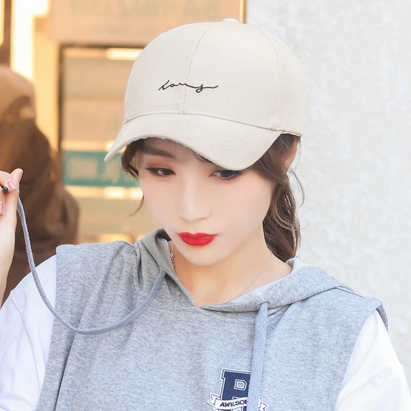 

2020 Autumn Embroidery Thin Line Wave Trend All-match Baseball Cap Men's Spring And Autumn Youth Street Hat
