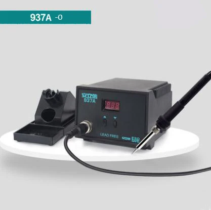 936A 937A 60 Вт термостатическая сварочная платформа Регулируемая температура сварочный набор инструментов+ паяльник+ много подарков, паяльная станция - Цвет: 937-0