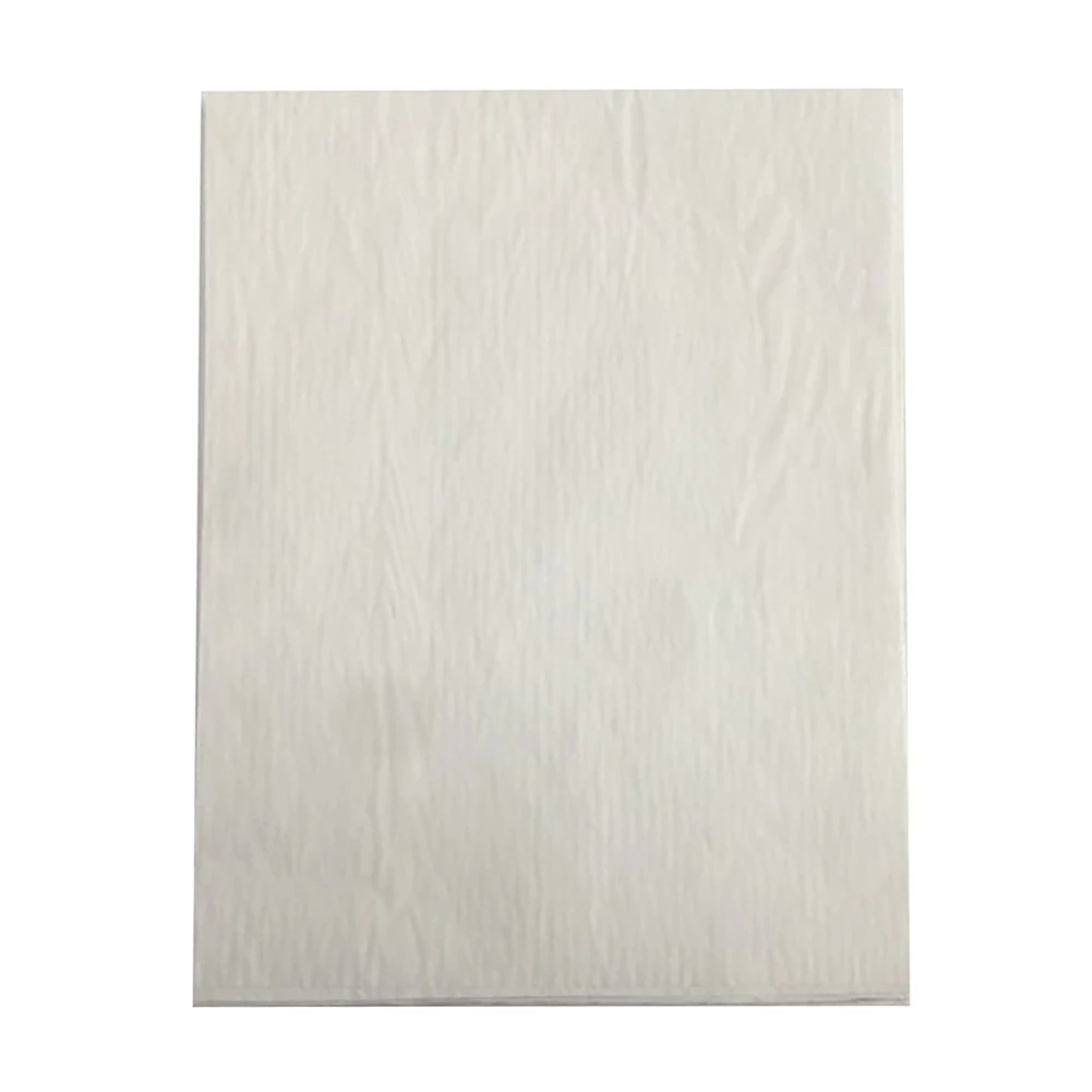 100 шт, многоразовая мультифункциональная картина А4 с одной стороны, ткань для вышивки, цветная углеродная бумага, калька, копия - Цвет: Белый