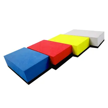 

Random Color Car Plating Crystal Sponge Car Beauty Waxing Sponge Block Sponge Pad With Handle Car Plating Crystal Polishing