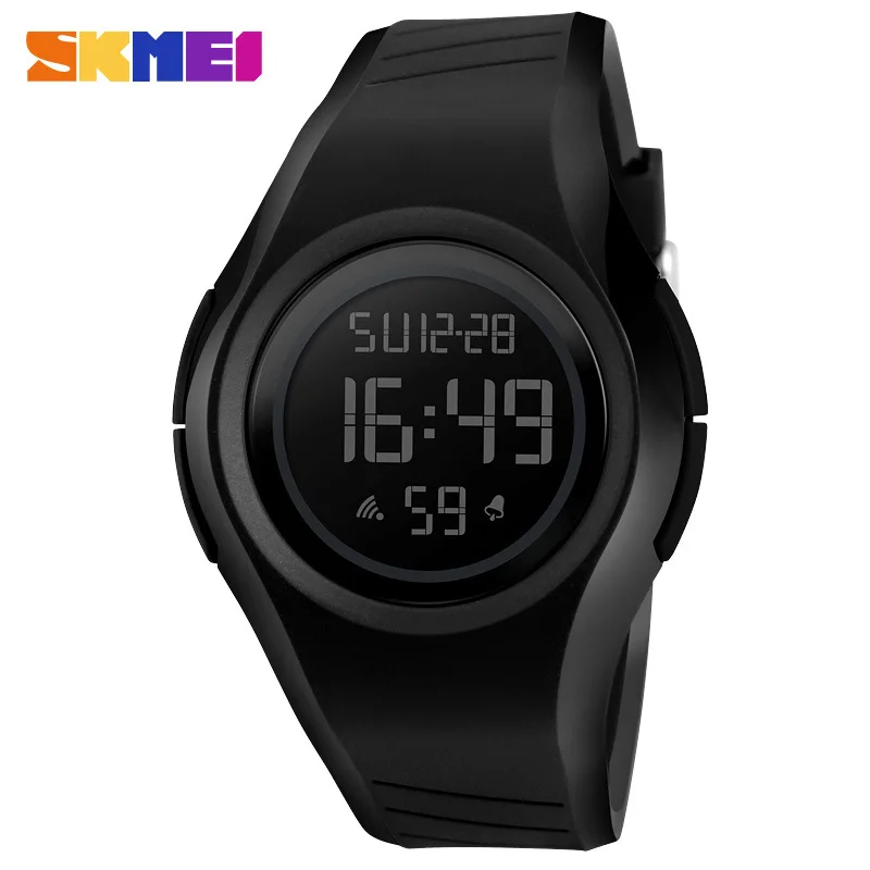 

Skmei 1269 Fashion Waterproof LED Children Outdoor Sports Silica Gel Electronic Waist Watch