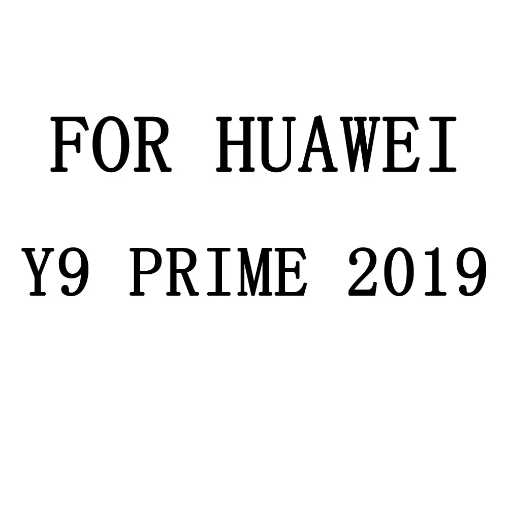 for Y9 prime 2019 CAMDEMS 10 шт 2.5D протектор экрана из закаленного стекла для HUAWEI Y9pro Y7pro nova 5pro P20 P smart Z P20 lite защита экрана под заказ - Цвет: for Y9 prime 2019